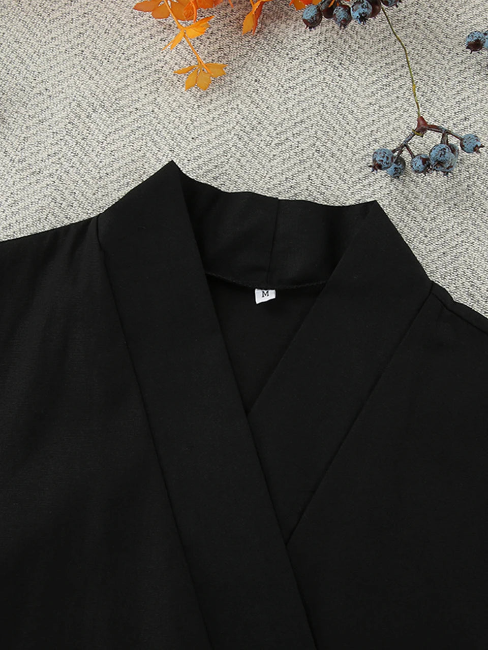 Black Women's Bathrobe